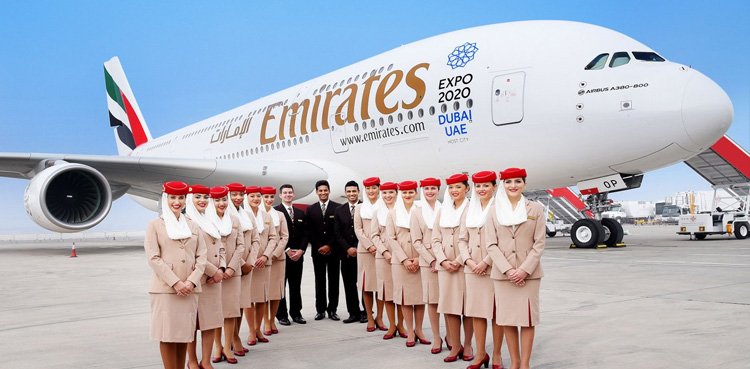 استخدام شرکت هواپیمایی امارات