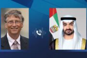 گفتگوی تلفنی رئیس امارات با بیل‌گیتس