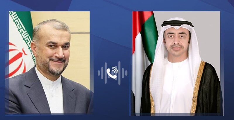 ایران و امارات خواستار پایان دادن به جنایات اسرائیل در غزه شدند