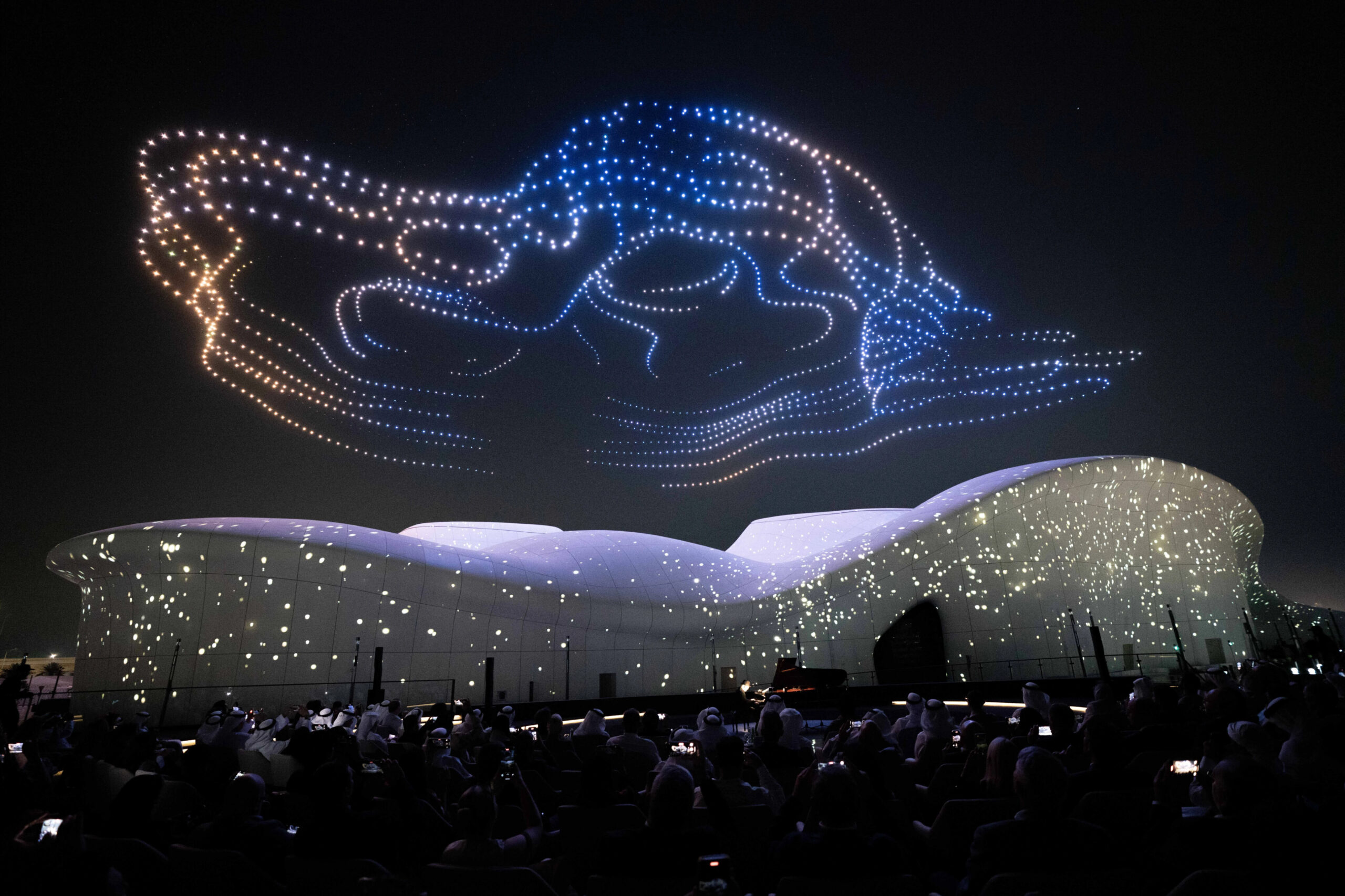 Official Opening of TeamLab Phenomena Exhibition in Abu Dhabi